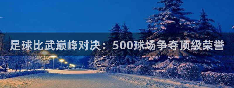 玩球直播app下载安装：足球比武巅峰对决：500球场争夺顶级荣誉